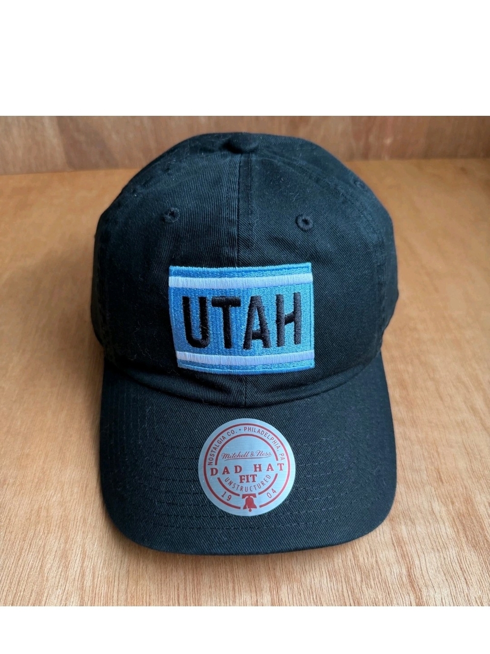 Utah Hockey Club  Cap - Black with Blue Utah Patch